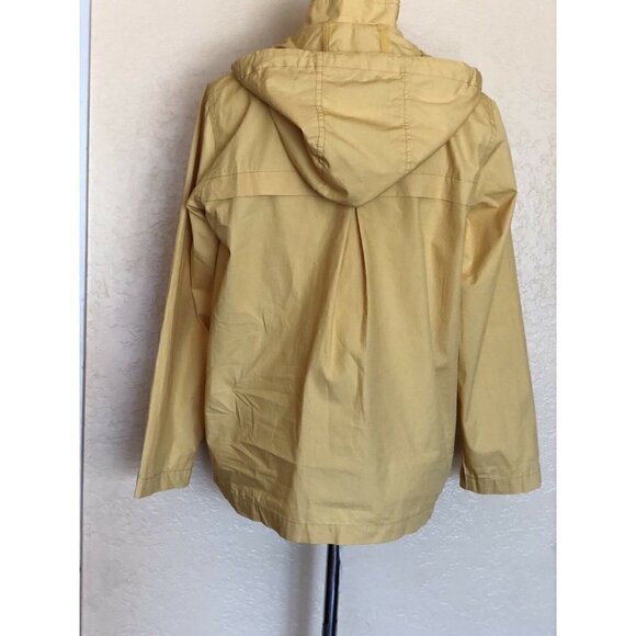 Caslon Women's Petite Yellow Short Techy Cotton Parka Size XXS - Picture 3 of 11